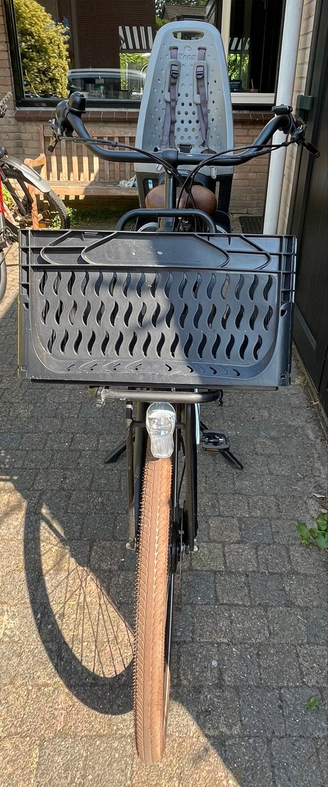 Stella fiets  met mand (zonder kinderzitje), Fietsen en Brommers, Fietsen | Dames | Damesfietsen, Gebruikt, Versnellingen, 50 tot 53 cm