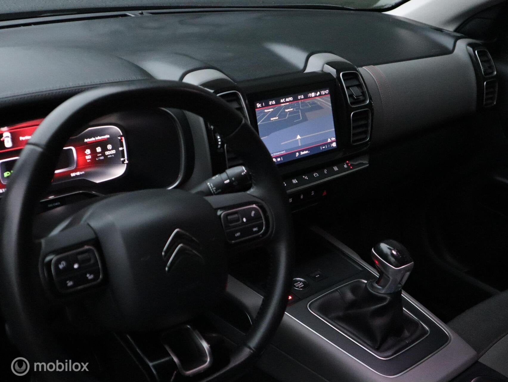 Citroen C5 Aircross SUV 1.2 PT 131 PK H6 1/2Leer|Camera|Stoe, Auto's, Voorwielaandrijving, 1350 kg, Gebruikt, Euro 6