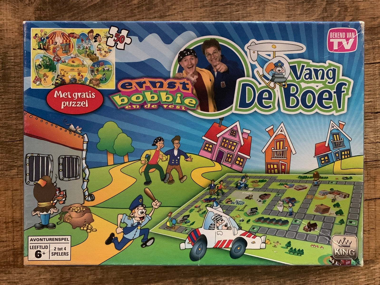 Ernst, Bobbie en de Rest – Vang de Boef Bordspel, Ophalen of Verzenden, Gebruikt