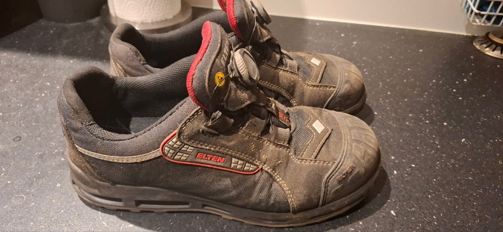 ELTEN veiligheidsschoenen S3 ESD - maat 43, Doe-het-zelf en Verbouw, Ophalen of Verzenden, Gebruikt