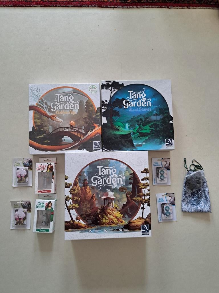 Tang Garden bordspel met twee uitbreidingen en extra's, Hobby en Vrije tijd, Gezelschapsspellen | Bordspellen, Drie of vier spelers