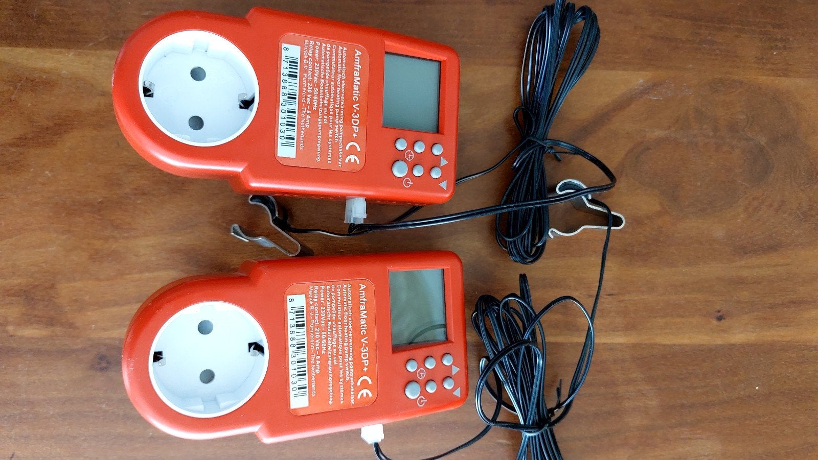 2 stuks Pompschakelaar voor vloerverwarming Amframati, Ophalen of Verzenden, Gebruikt