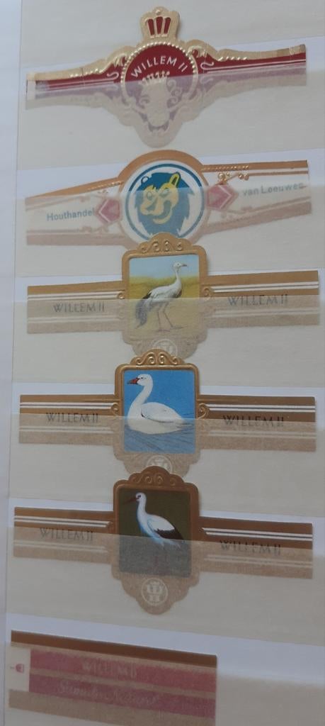 Sigarenbandjes, Ophalen of Verzenden, Sigarenbandjes