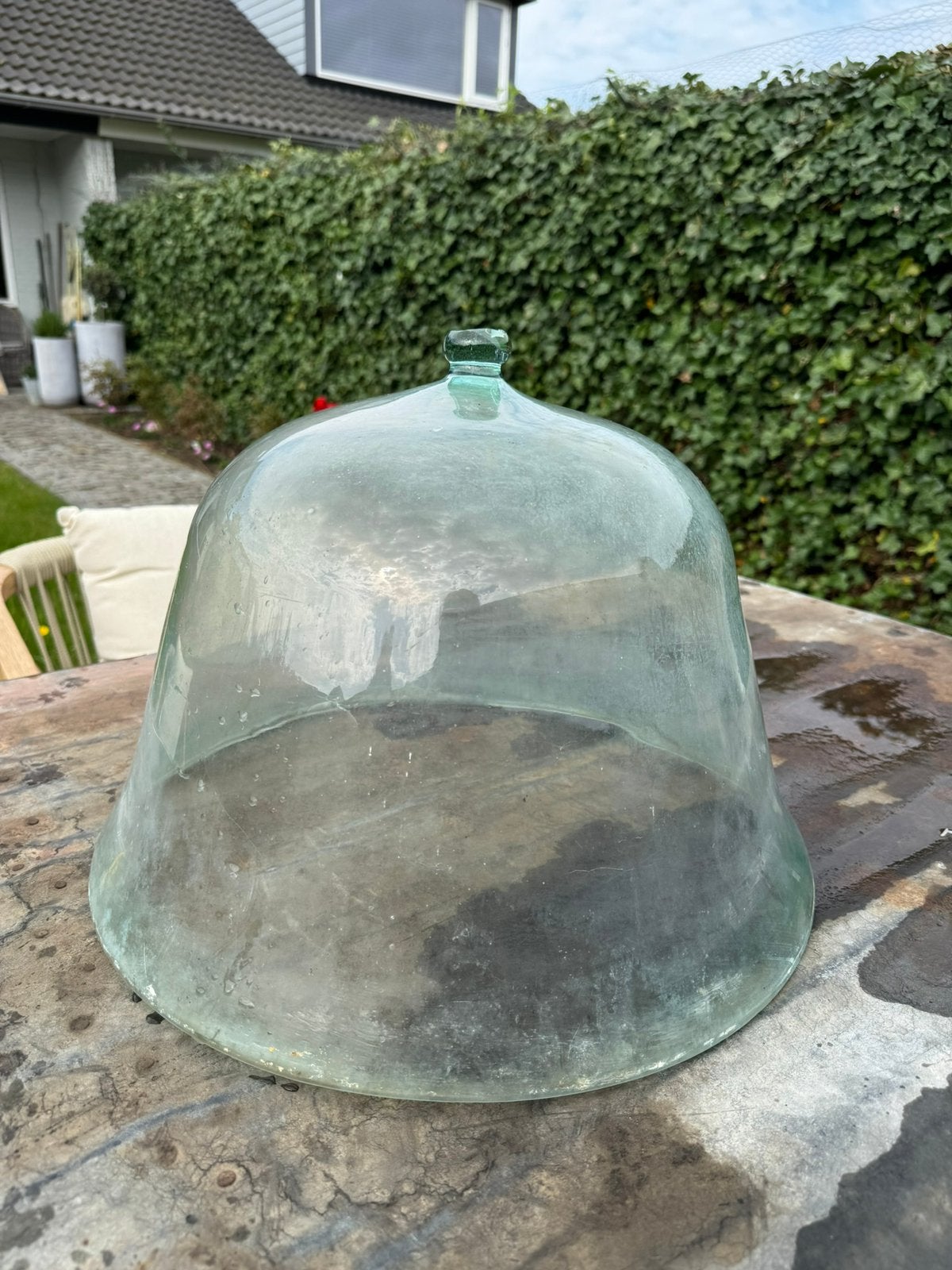 Franse tuinstolp - cloche de melon, Ophalen of Verzenden