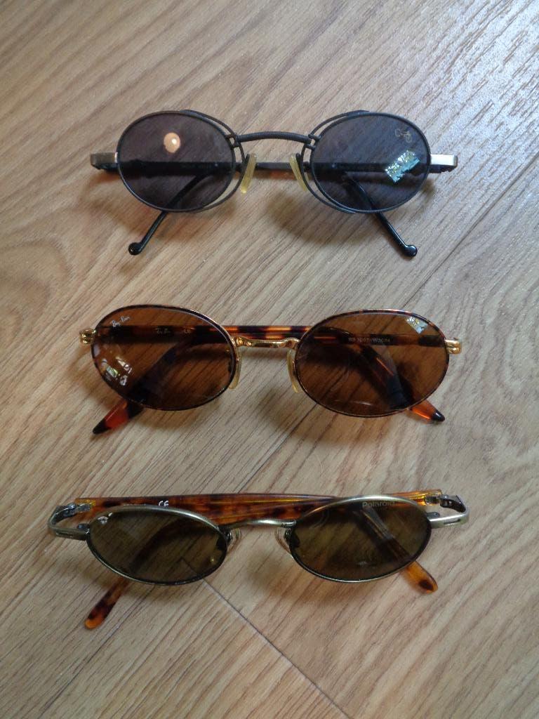 3x Dames Zonnebril Ray Ban Fat Boy Polaroid Zonne Bril, Ophalen, Gebruikt, Zonnebril, Overige merken