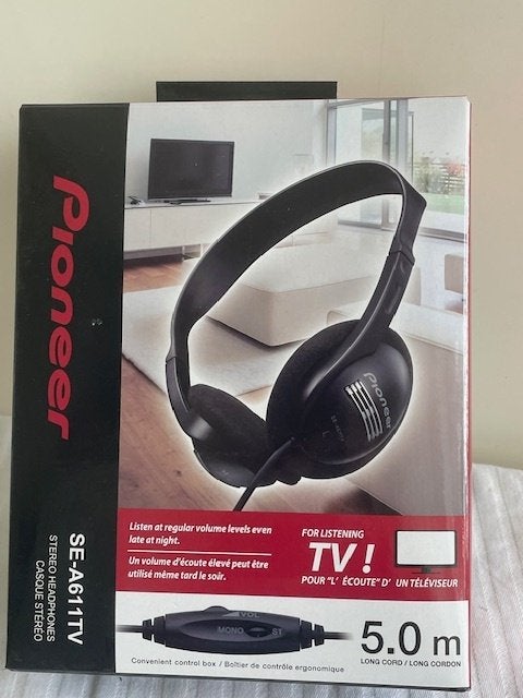 Pioneer Stereo Hoofdtelefoon type : SE - A 611TV, Ophalen of Verzenden, Zo goed als nieuw, Overige merken