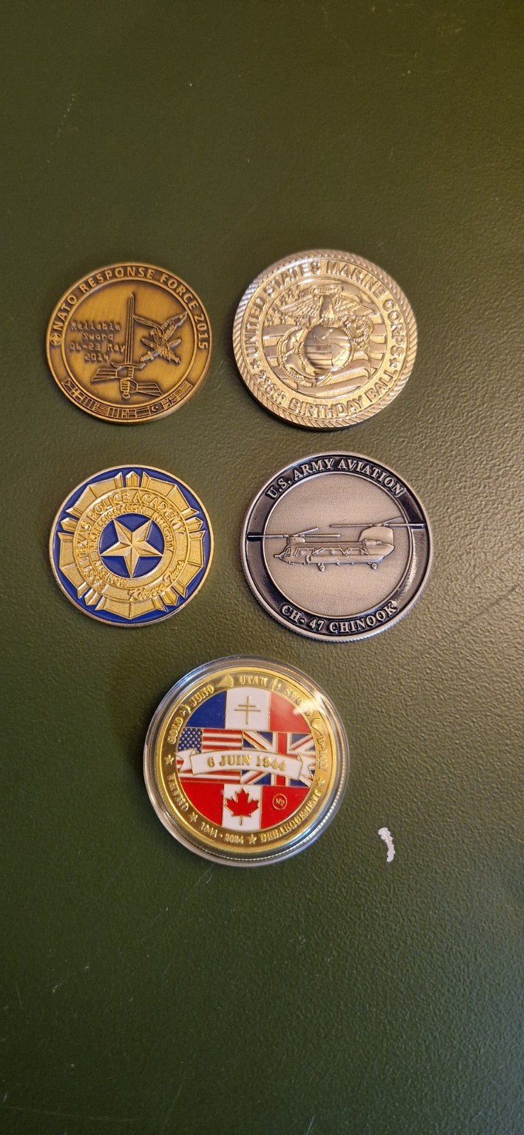 Militaire coins, Ophalen of Verzenden, Landmacht, Nederland, Overige typen
