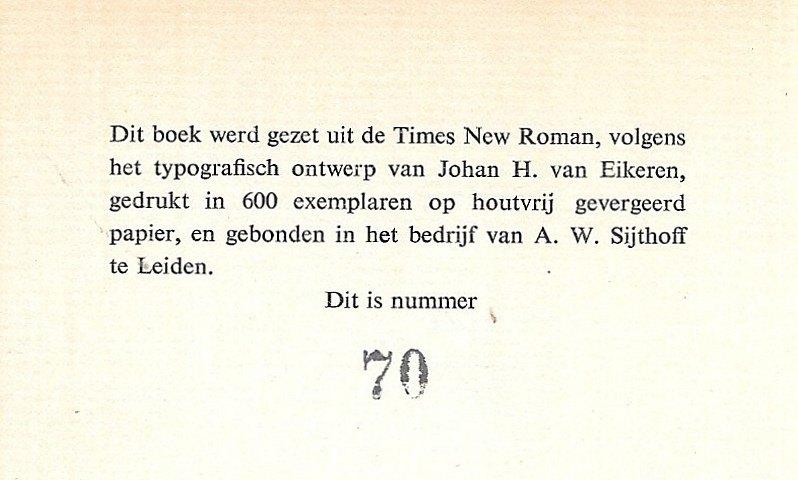 Het vrije boek in onvrije tijd (naslagwerk)~D. de Jong ~1958, Boeken, Verzenden, Gelezen, Nederland
