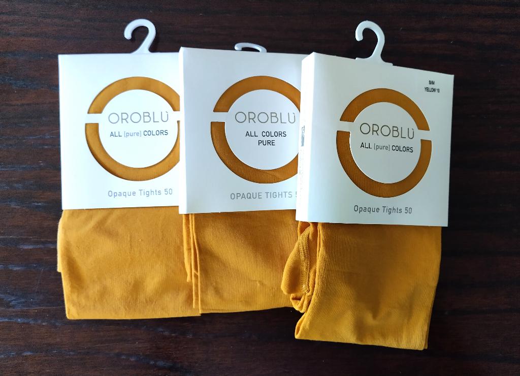 Oroblu All Colors 50 Panty, Geel, Small-Medium, 50 Denier, Geel, Nieuw, Maat 40/42 (M), Ophalen of Verzenden