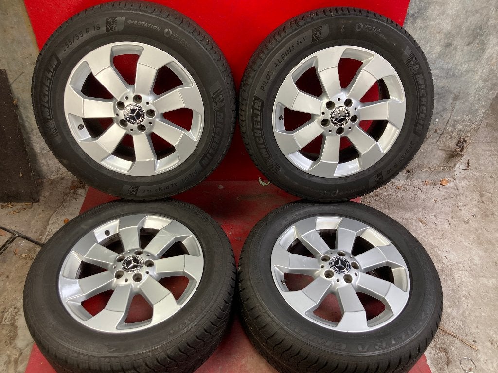 Winterbanden Mercedes GLE / M-Klasse 255/55R18, 18 inch, Gebruikt, 255 mm, .