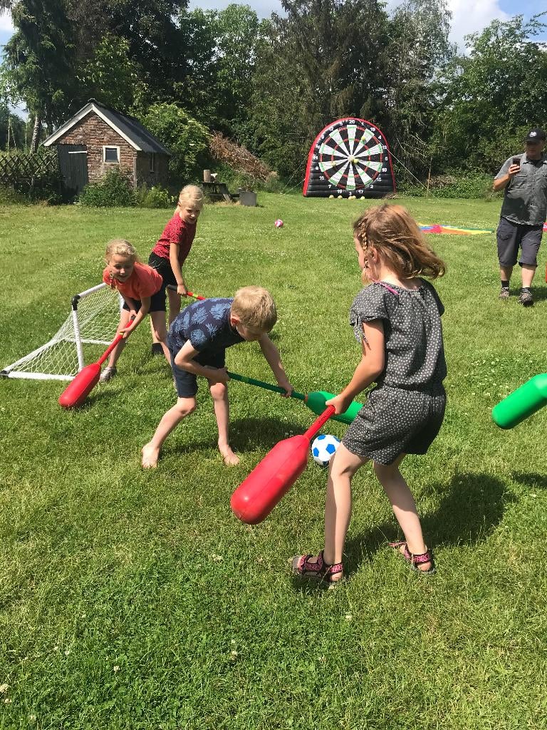 verhuur knotshockey met doeltjes, Maat XL, Ophalen, Gebruikt, Overige typen