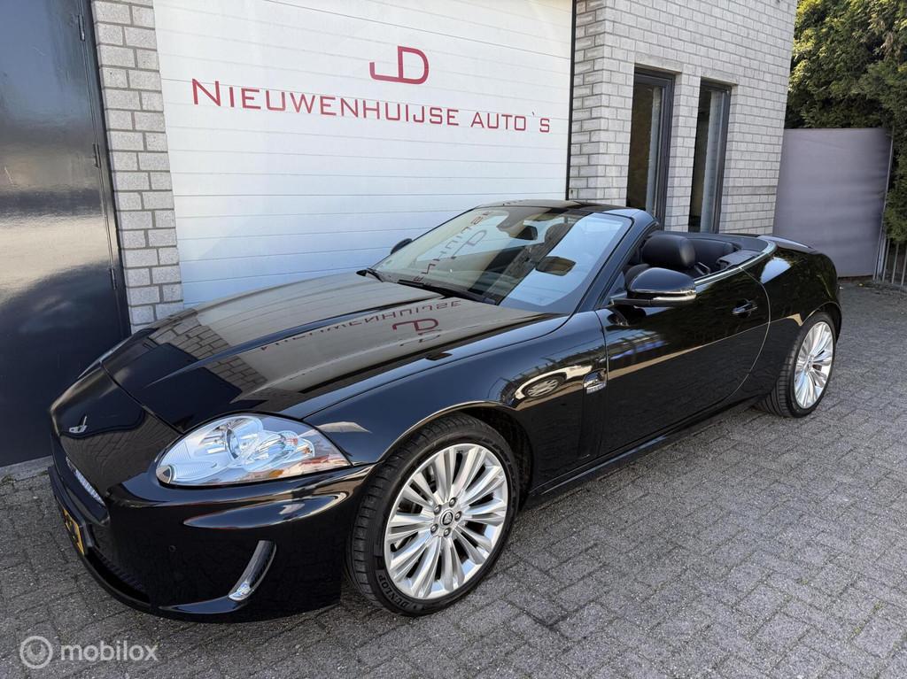 Jaguar XK 5.0 V8 Convertible Portfolio, 92.256km!, Euro 5, Achterwielaandrijving, Gebruikt, Cabriolet
