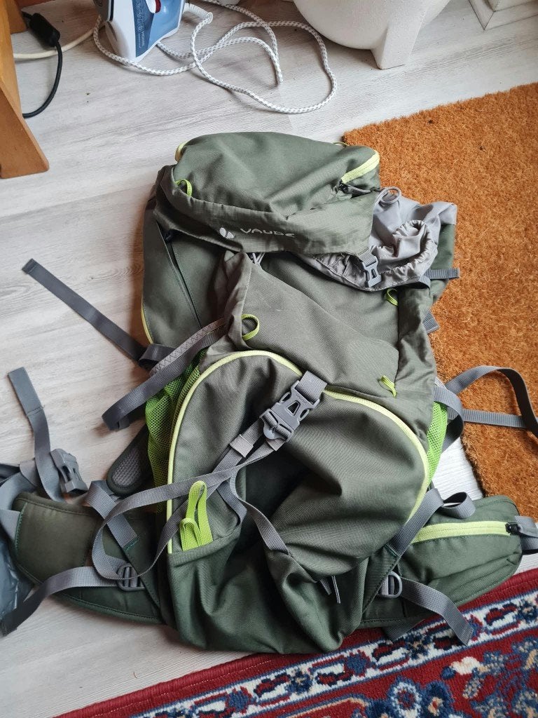 Hiking Backpack 45L, Ophalen, Zo goed als nieuw, Rugzak
