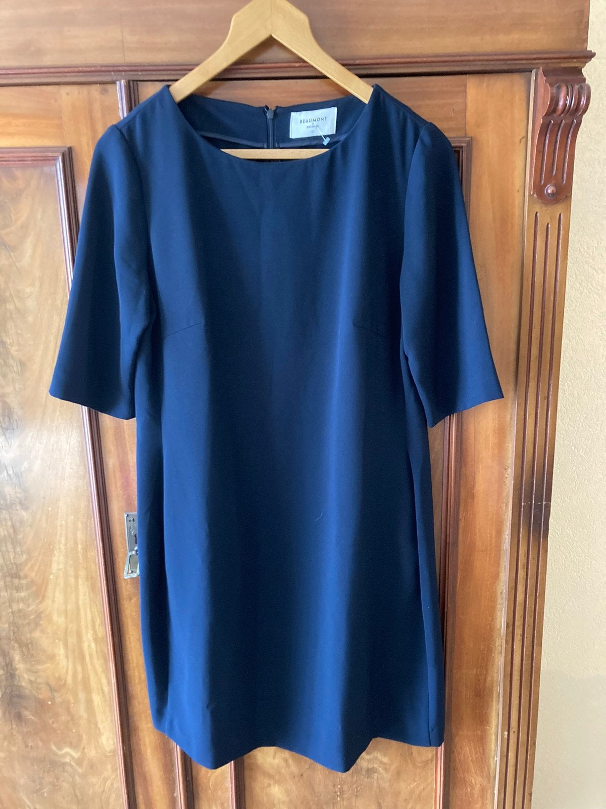 Beaumont donkerblauw jurkje, maat 42 nieuw, Kleding | Dames, Blauw, Maat 42/44 (L), Ophalen of Verzenden, Zo goed als nieuw