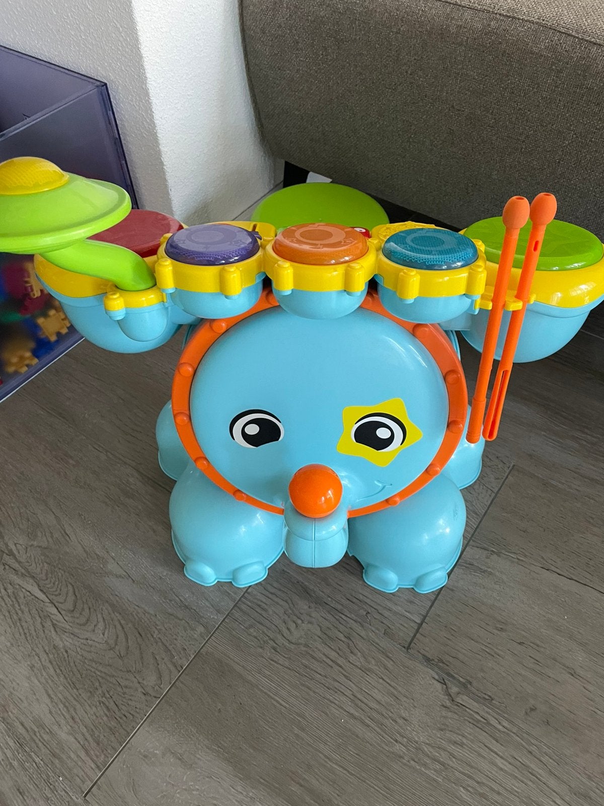 Vtech kinder drumstel speelgoed muziek VTech, Ophalen, Zo goed als nieuw