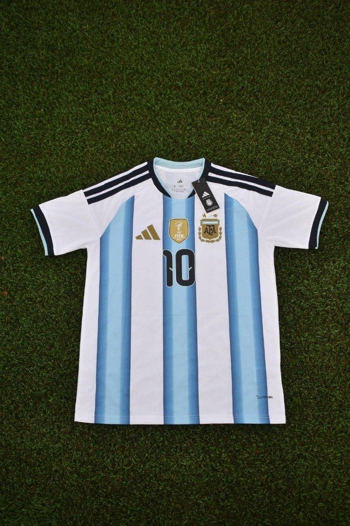 Argentinie - Messi Shirt - M, L, XL, Ophalen of Verzenden, Zo goed als nieuw, Voetbal, Argentina