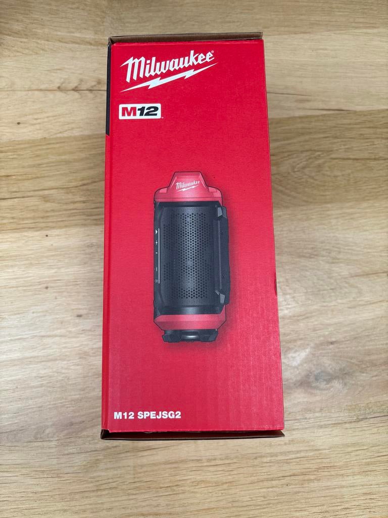Milwaukee M12 Bouwradio - NIEUW in doos, Audio, Tv en Foto, Radio's, Ophalen, Zo goed als nieuw, Bouwradio