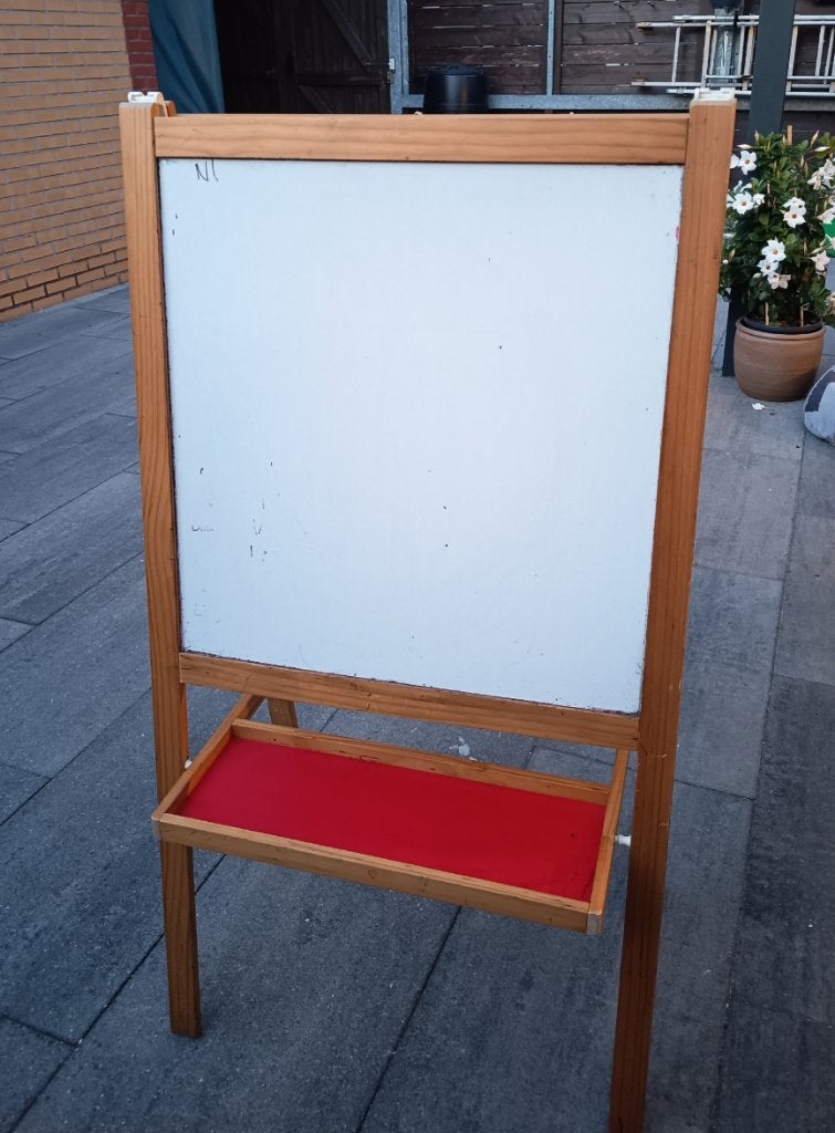 Schoolbord, Ophalen, Gebruikt, Whiteboard