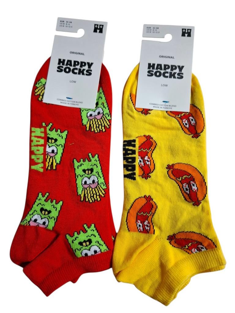 2 paar nieuwe Happy Socks maat 41-46, Kleding | Heren, Sokken en Kousen, Overige kleuren, Ophalen of Verzenden, Happy Socks, Nieuw