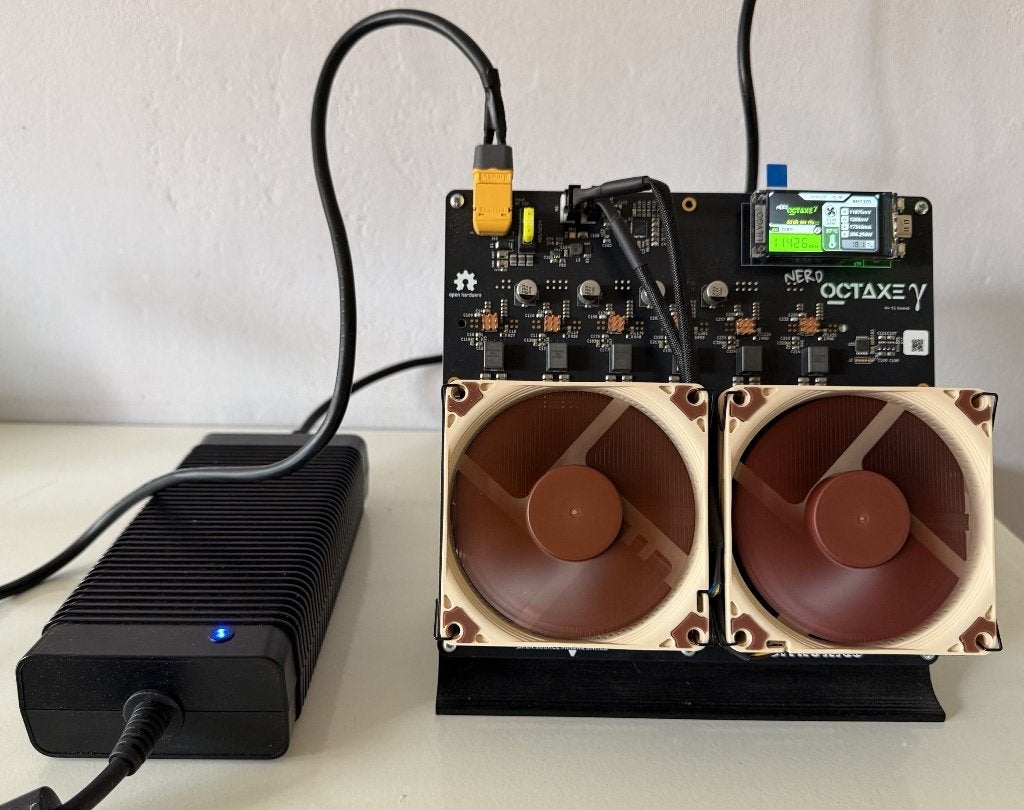 NerdOctAxe rev 3.1 Bitcoin (Solo) Miner tot 12Th/s, Computers en Software, Overige Computers en Software, Ophalen of Verzenden