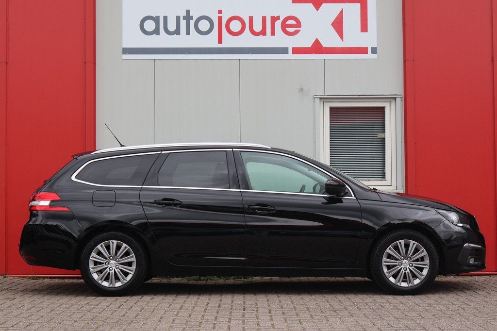 Peugeot 308 SW 1.5 BlueHDi Allure (bj 2019), Voorwielaandrijving, Gebruikt, 4 cilinders, Leder en Stof
