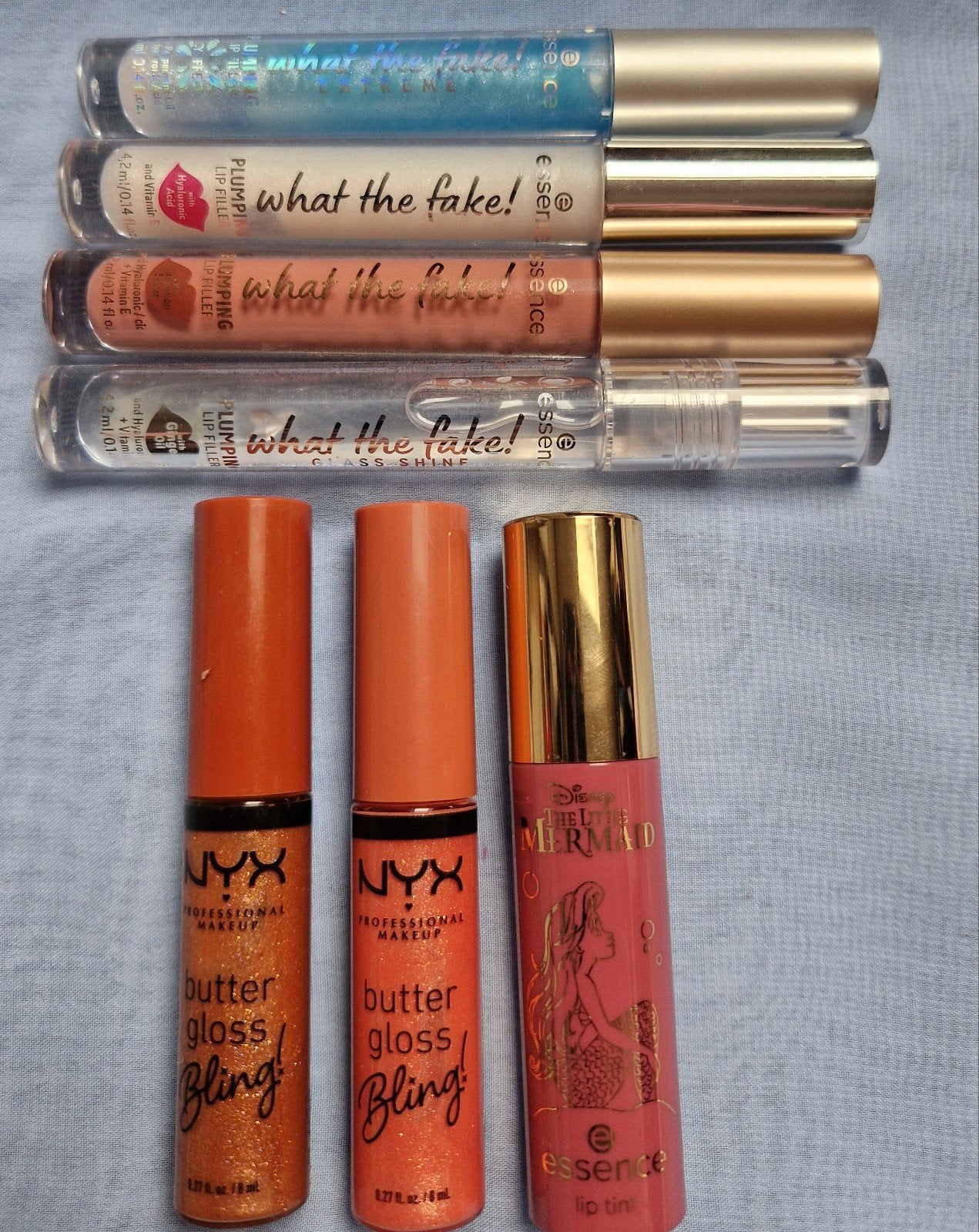 NYX Lipgloss & Lip Plumper essence what the fake, Lippen, Ophalen of Verzenden, Zo goed als nieuw, Make-up