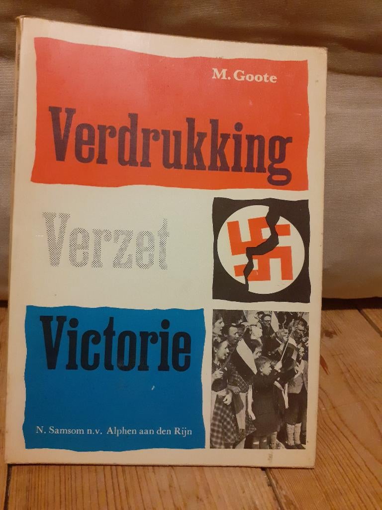 Verdrukking Verzet Victorie, Nijmegen, Ophalen of Verzenden, Tweede Wereldoorlog, Gelezen, Algemeen