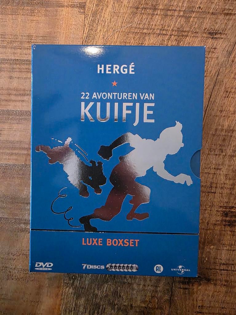 Kuifje Luxe Boxset - 22 Avonturen op 7 DVD's, Ophalen of Verzenden