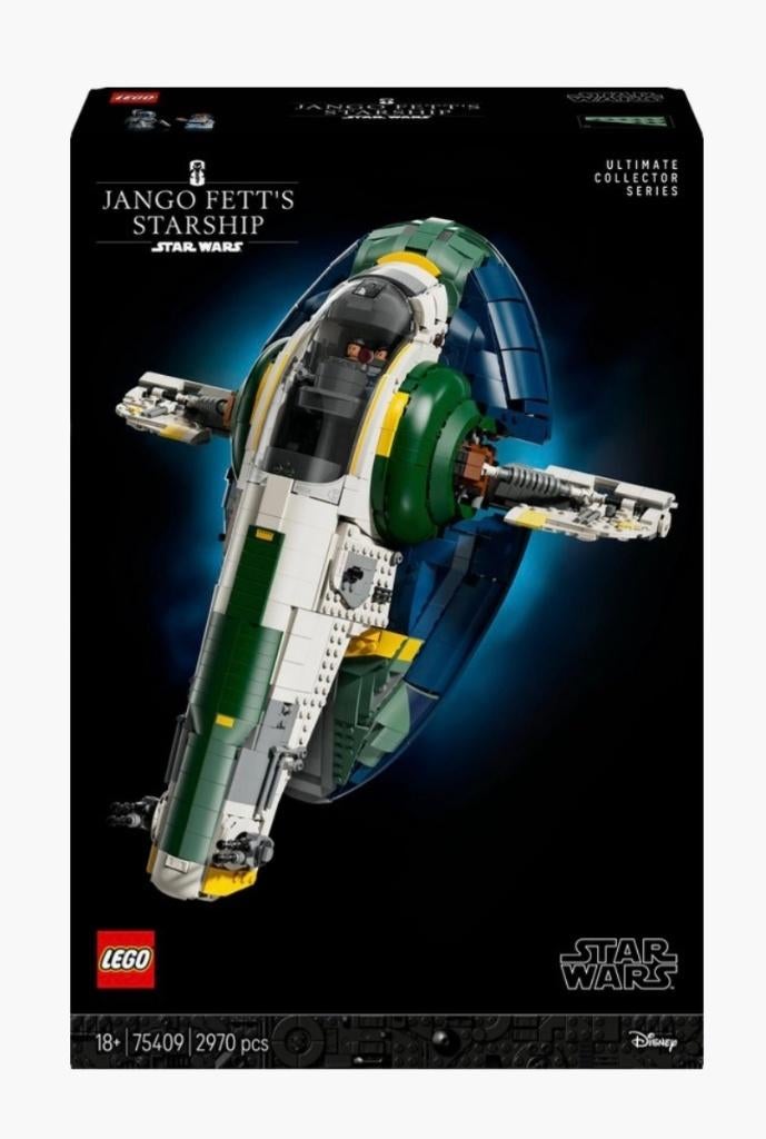 LEGO UCS Star Wars Jango Fett Firespray-class 75409<>NIEUW<>, Star Wars, Nieuw, Ophalen of Verzenden, Complete set