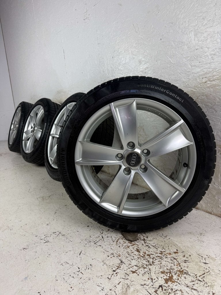 Originele Audi A3 A4 Q2 Q3 velgen 17" 5x112 golf Caddy seat, Niet ingevuld, Gebruikt, Banden en Velgen, Niet ingevuld