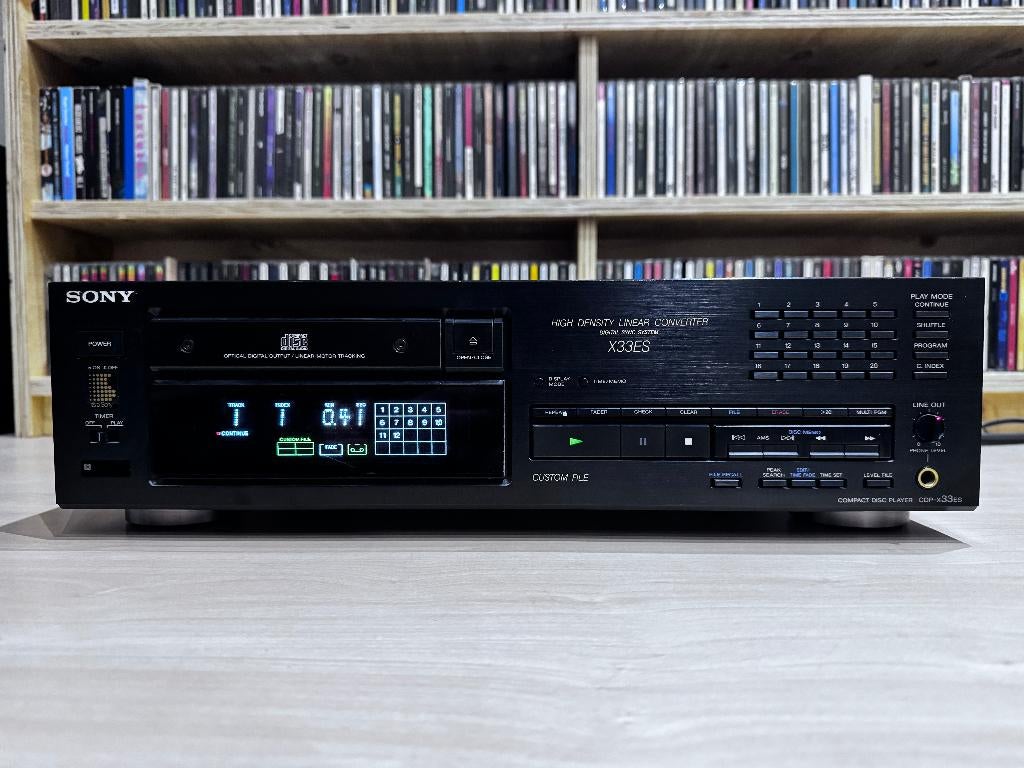 ✅ Sony CDP-X33ES Compact Disc Player, Ophalen of Verzenden, Gebruikt, Sony