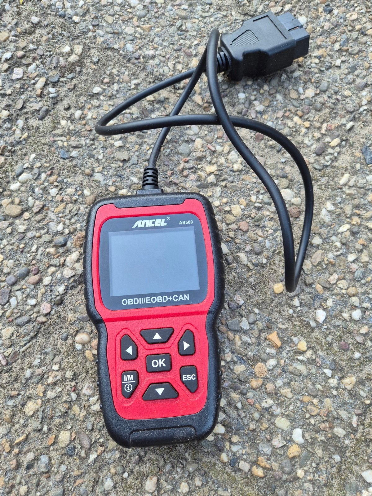 ANCEL AS500 OBDII/EOBD+CAN Autoscanner, Ophalen of Verzenden, Zo goed als nieuw