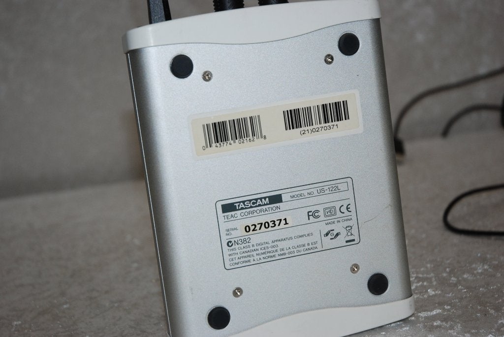 Tascam US122L zonder drivers  <25252529>, Gebruikt, ., Drums of Percussie, Ophalen of Verzenden
