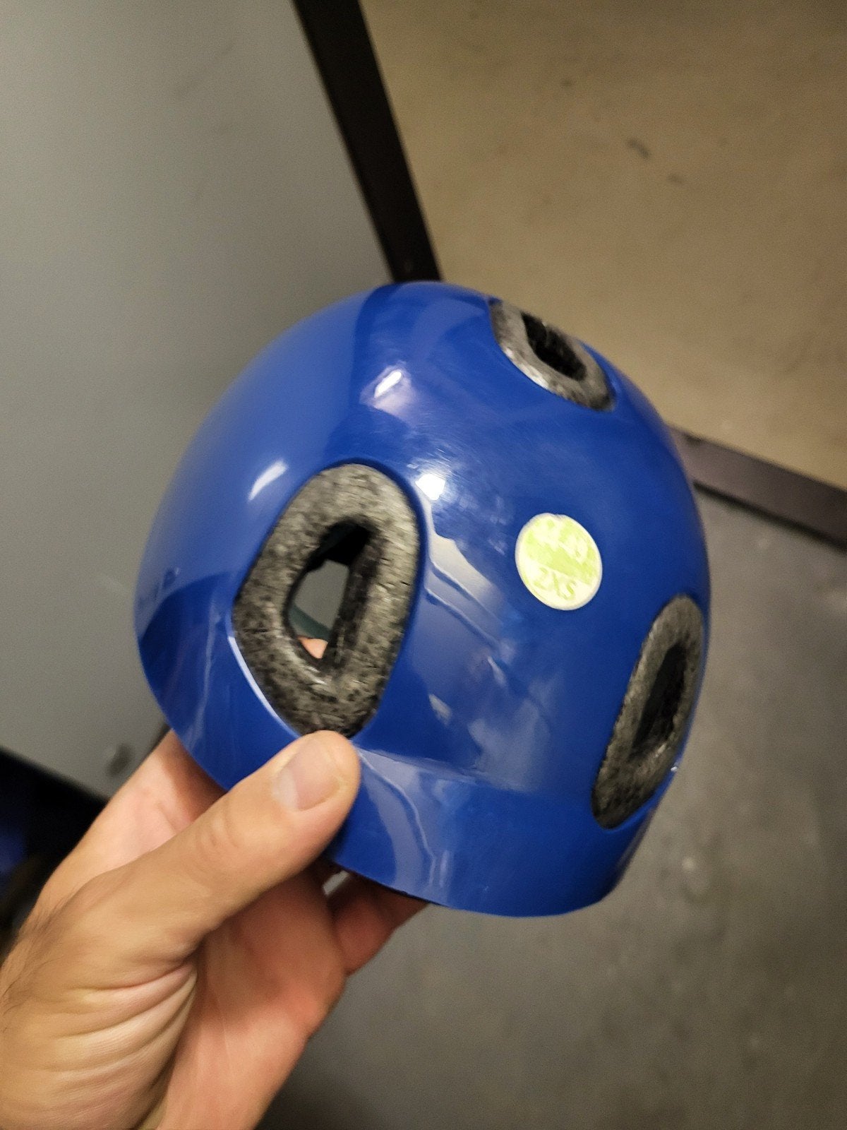Blauwe fietshelm voor kinderen - Maat 2XS (44-49 cm), Gebruikt, Onbekend, Jongen of Meisje, Ophalen
