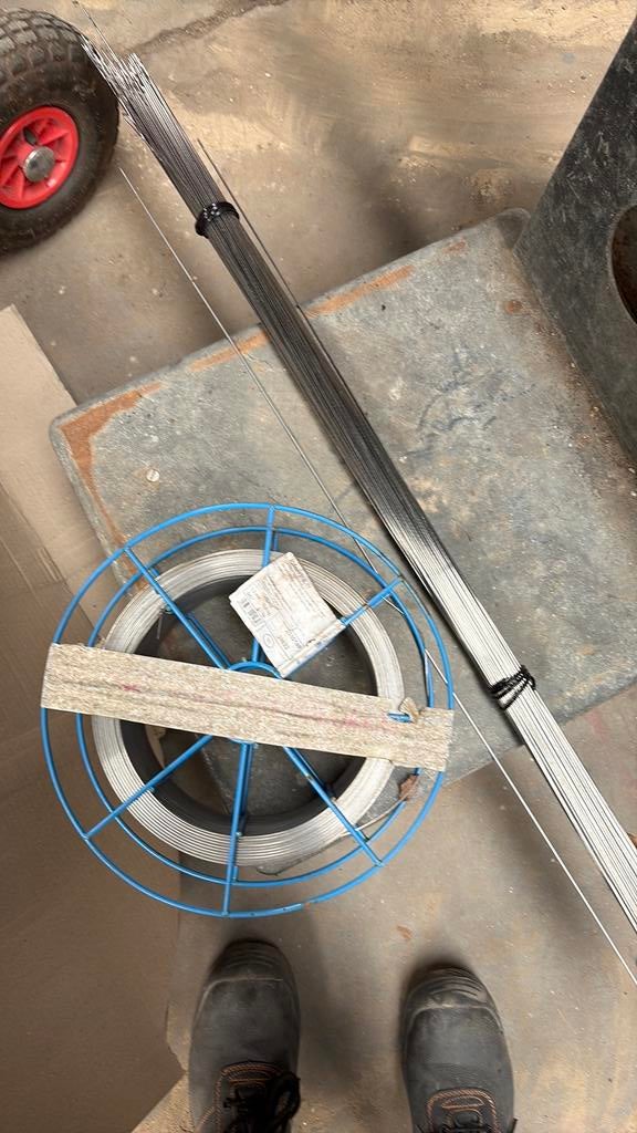 Lasdraad, Doe-het-zelf en Verbouw, Gereedschap | Lasapparaten, Ophalen of Verzenden, Zo goed als nieuw, Minder dan 150 ampère