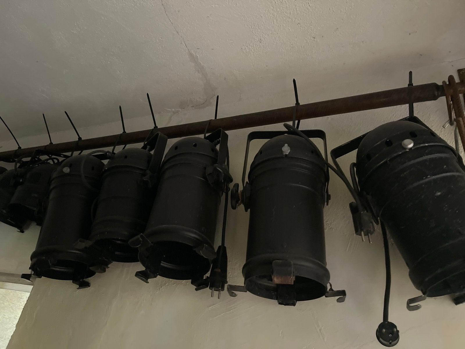 Showtec parren, podium- evenementen lampen, Set van 2x5, Ophalen, Gebruikt