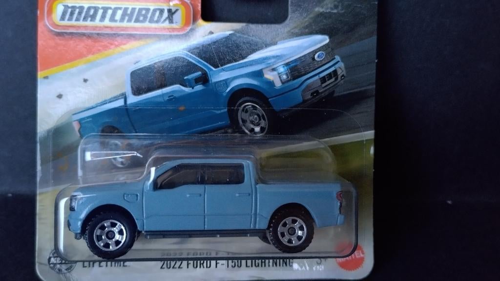 Ford f150 lightning 1:64 3inch Matchbox Pol, Auto, Verzenden, Nieuw, Matchbox@mattel.com