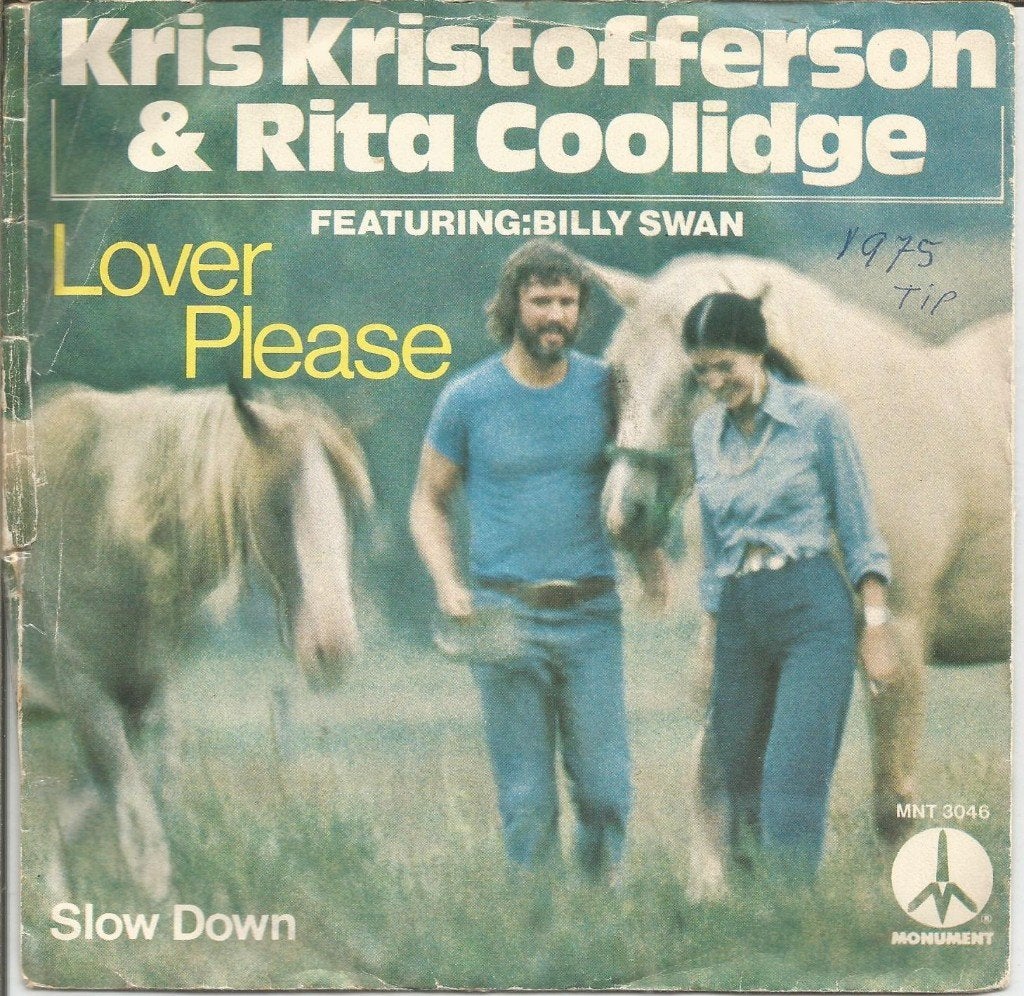 VERKOCHT Kris Kristofferson & Rita Coolidge – Lover Please, Ophalen of Verzenden, Gebruikt