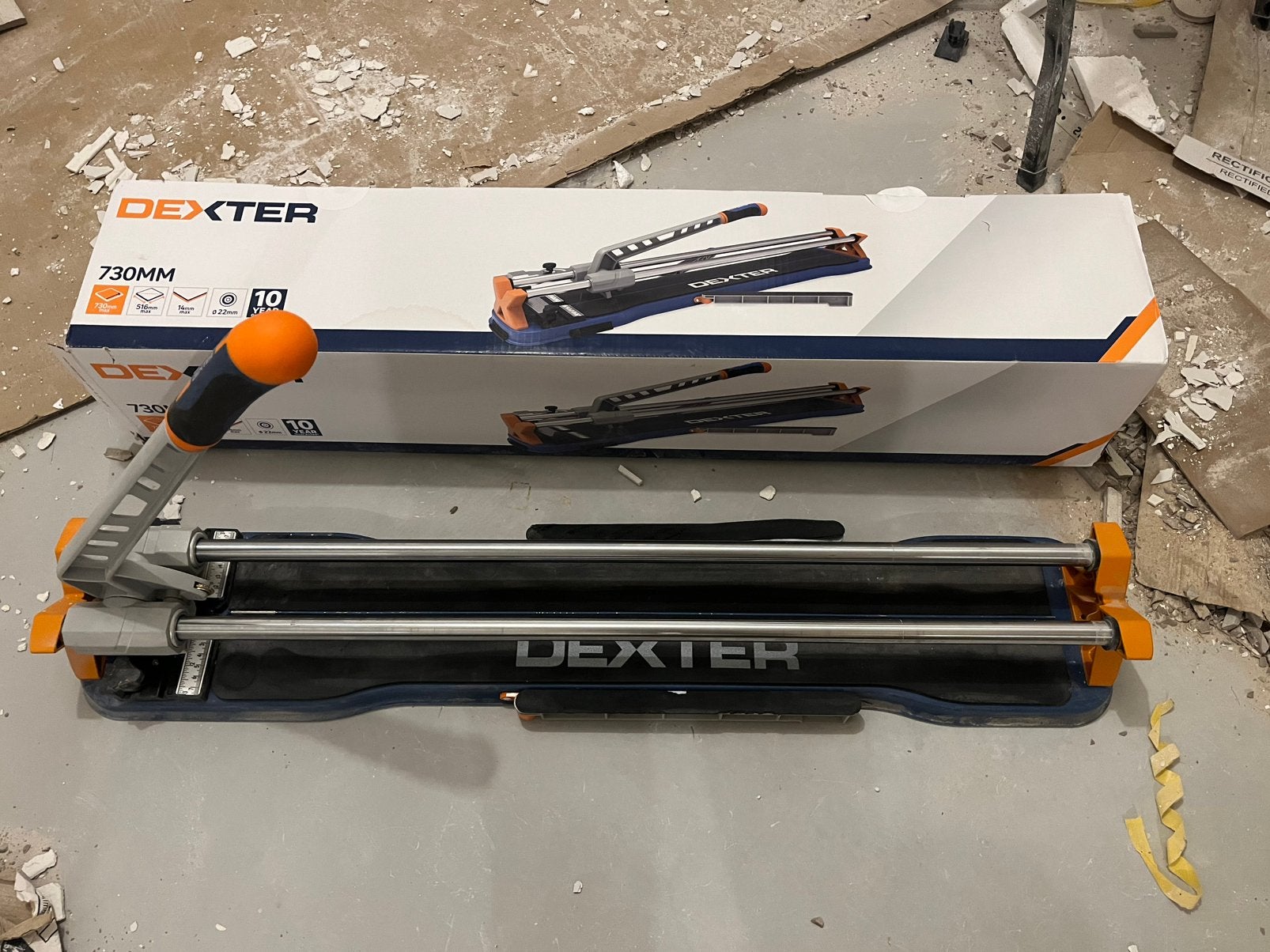 Dexter tegelsnijder 730mm, Ophalen, Gebruikt
