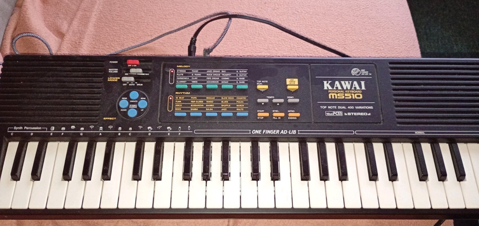 Kawai MS510 Personal Keyboard - Vintage Synthesizer, Ophalen of Verzenden, Gebruikt, 49 toetsen