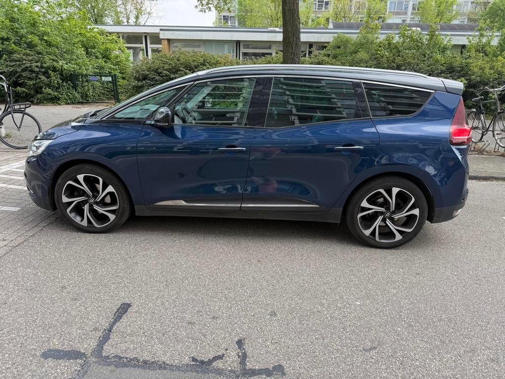 Renault Grand Scenic 1.6 DCI 81KW AUT 2017 Blauw, Zwart, 4 cilinders, 1850 kg, 7 stoelen