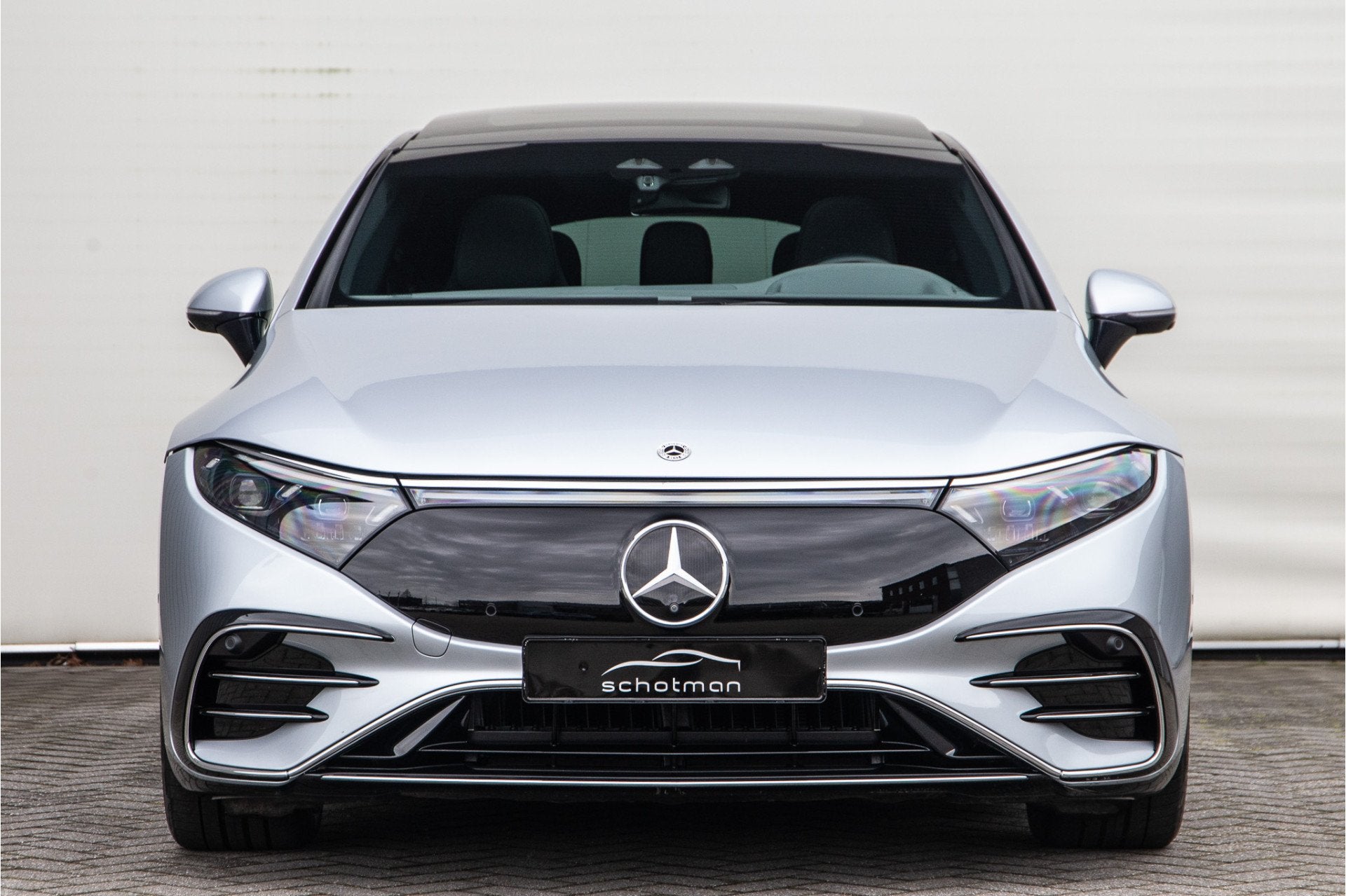 Mercedes-Benz EQS 580 4MATIC AMG Premium Plus, Massage, Hype, Auto's, Automaat, Dealer onderhouden, Gebruikt, 4 stoelen