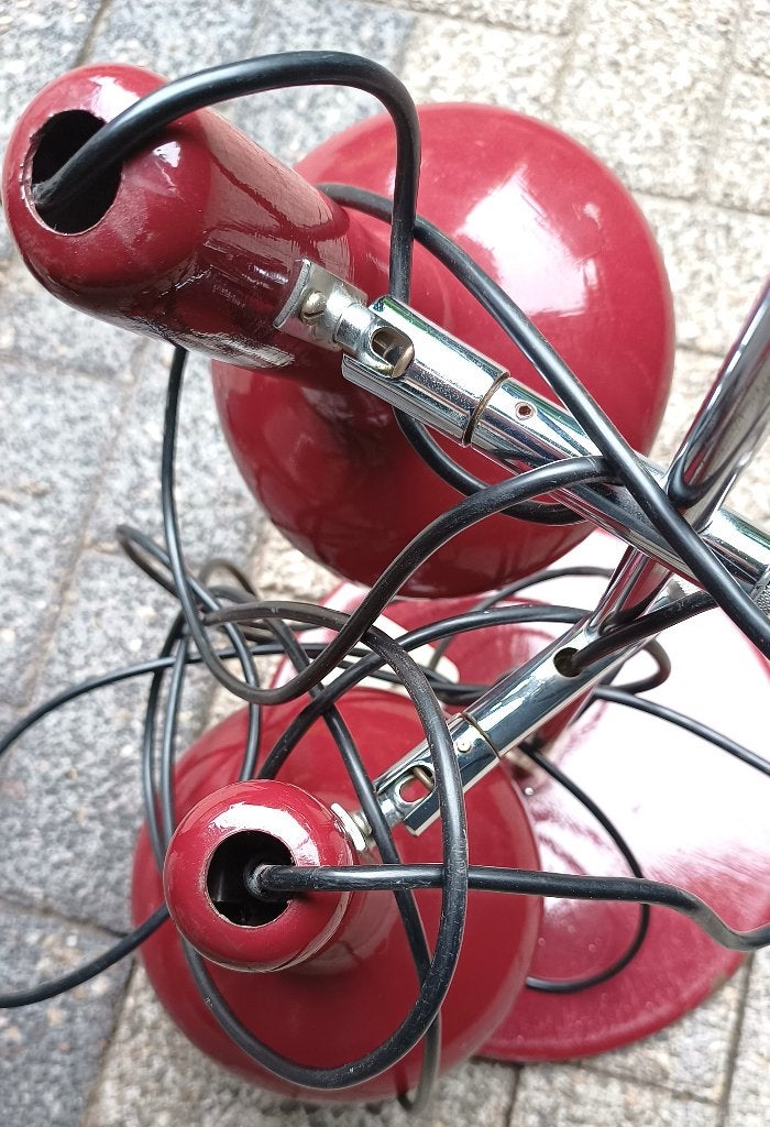 Gepo vloerlamp  (Amsterdam ) gemerkt, Huis en Inrichting, Lampen | Vloerlampen, Ophalen, Gebruikt, Overige materialen, Vintage  - Gepo  - Amsterdam  - Fifties  design  - Dutch