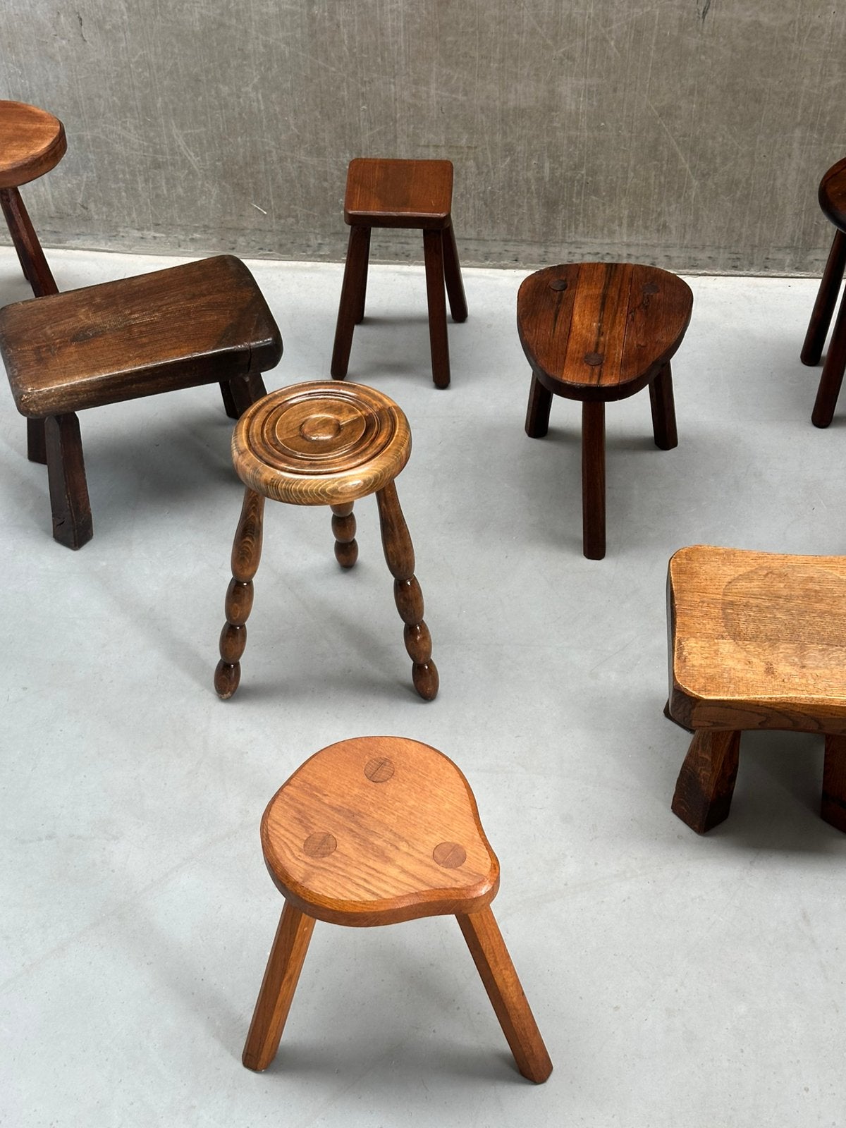 Vintage, antieke, Franse krukjes beschikbaar, Huis en Inrichting, Krukjes, Gebruikt, Ophalen of Verzenden, X, Hout