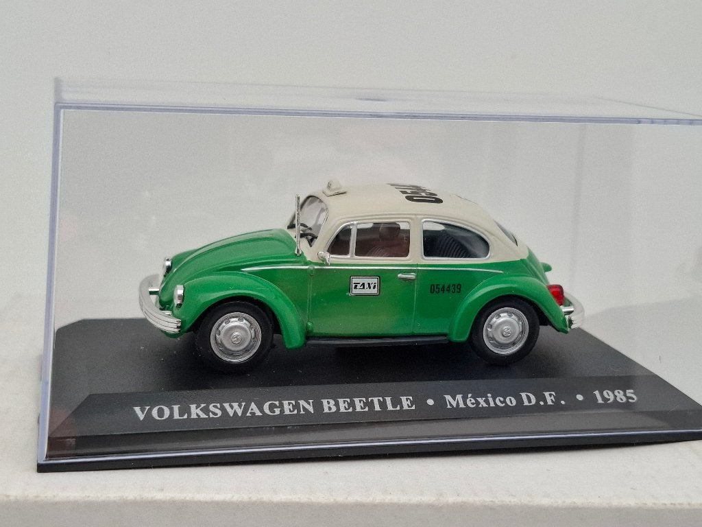VW Kever (1985) Taxi Mexico - 1/43, Verzenden, Zo goed als nieuw, Auto, Overige merken