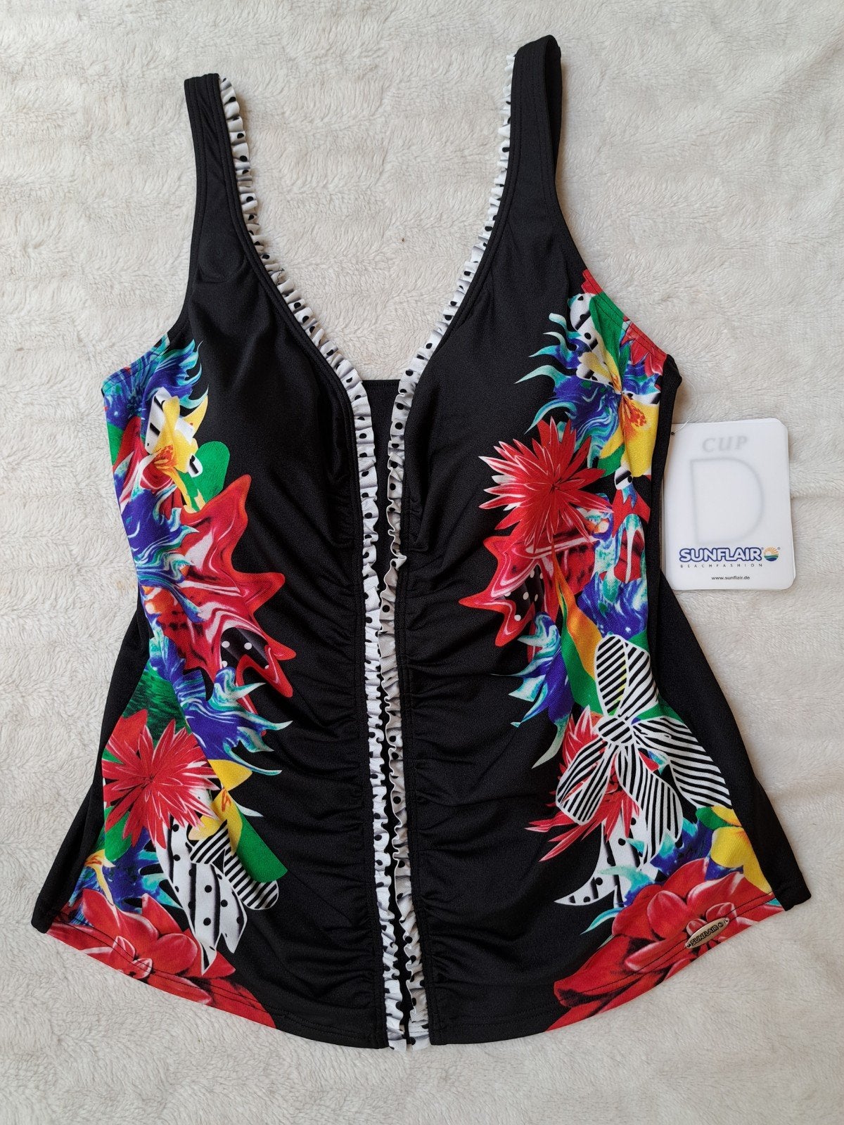 Nieuwe tankini top van Sunflair in de maat 42D, Ophalen of Verzenden, Nieuw, Zwart, Overige typen