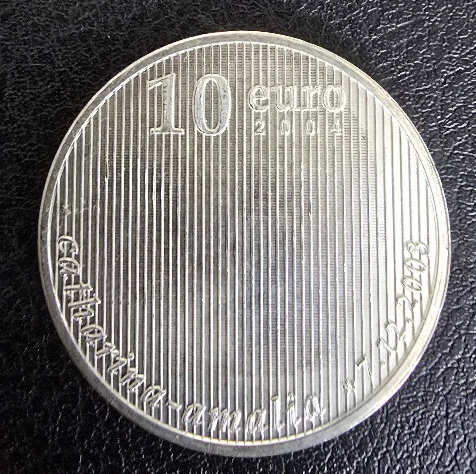 Zilveren 10 Euro Munt Koningin Beatrix Prinses Amalia 2003, Ophalen of Verzenden