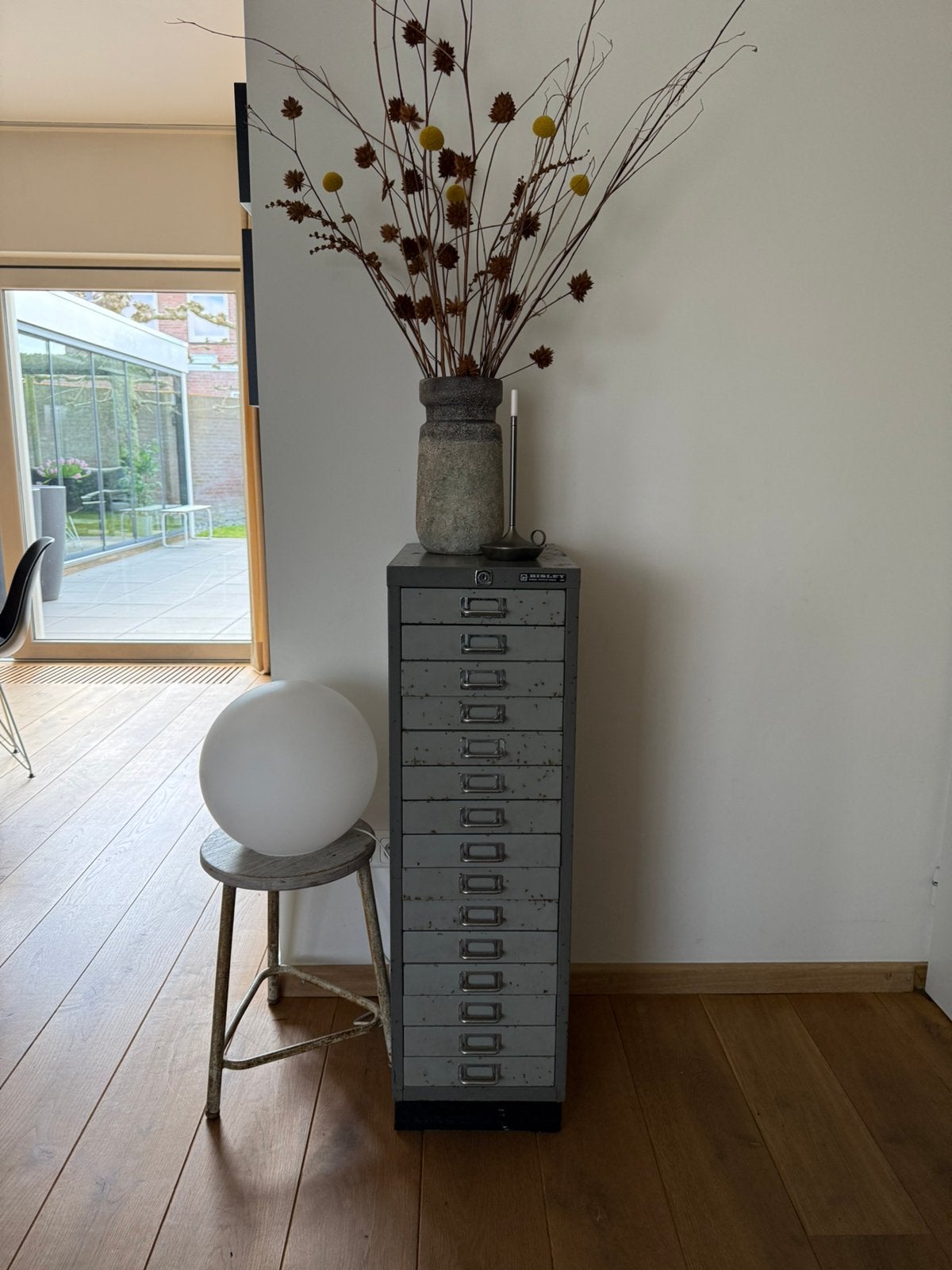 ladenkastje metaal ijzer, Huis en Inrichting, Kasten | Ladekasten, Ophalen, Minder dan 50 cm, 5 laden of meer, Zo goed als nieuw
