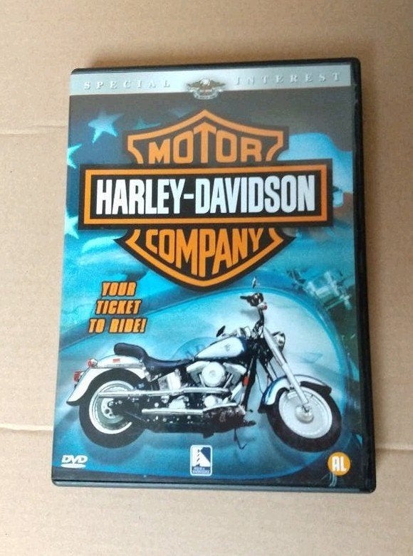 Dvd Historie van de Harley Davidson Motor Company, Cd's en Dvd's, Dvd's | Documentaire en Educatief, Zo goed als nieuw, Wetenschap of Techniek