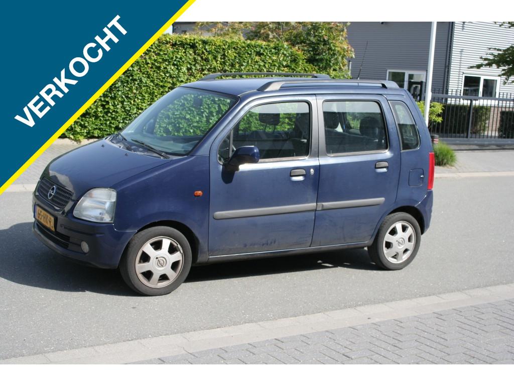Opel Agila 1.2-16V Elegance (bj 2001), Auto's, 31 €/maand, Origineel Nederlands, Bedrijf, 75 pk